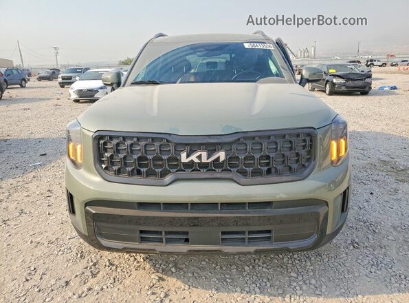 5XYP3DGC4RG476238 2024 KIA TELLURIDE Green Front view