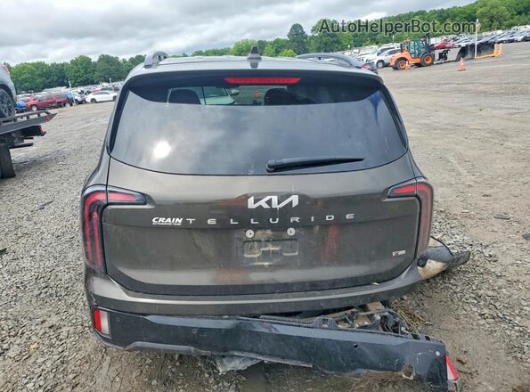 5XYP3DGC4RG519721 2024 KIA TELLURIDE Gray Հետևի տեսք