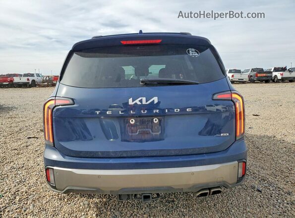 5XYP3DGC4SG595722 2025 KIA TELLURIDE Blue Հետևի տեսք
