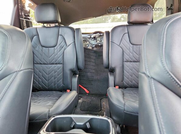 5XYP3DGC5PG343422 2023 KIA TELLURIDE Gray Vista de los asientos traseros