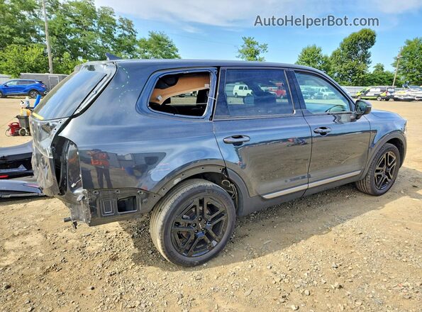 5XYP3DGC5PG343422 2023 KIA TELLURIDE Gray Trasero derecho