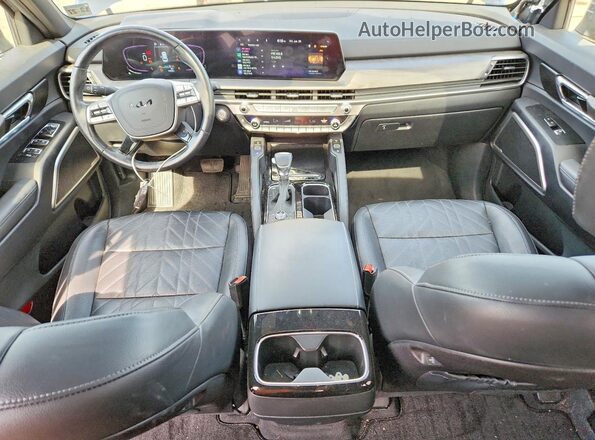 5XYP3DGC5PG343422 2023 KIA TELLURIDE Gray Vista del salpicadero