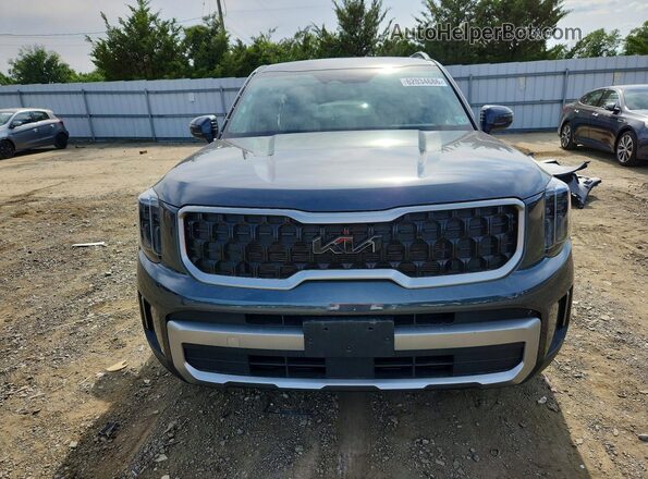 5XYP3DGC5PG343422 2023 KIA TELLURIDE Gray Vista frontal