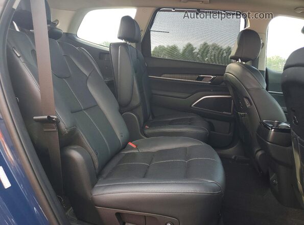 5XYP3DGC5PG401691 2023 KIA TELLURIDE Синий Вид задней части салона