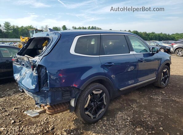 5XYP3DGC5PG401691 2023 KIA TELLURIDE Синий Задняя правая четверть