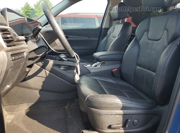 5XYP3DGC5PG401691 2023 KIA TELLURIDE Синий Вид салона спереди