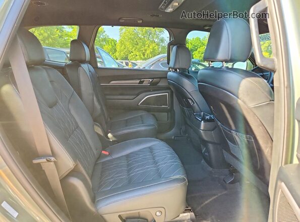 5XYP3DGC5SG604850 2025 KIA TELLURIDE Green Vista interior trasera