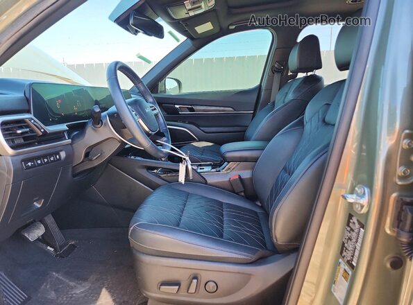 5XYP3DGC5SG604850 2025 KIA TELLURIDE Green Vista interior delantera