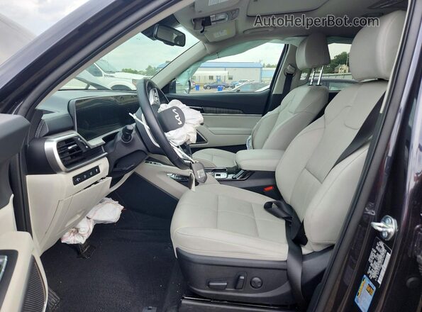 5XYP3DGC5SG700798 2025 KIA TELLURIDE Charcoal Սալոնի դիմացի տեսք