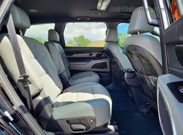 5XYP3DGC6PG348175 2023 KIA TELLURIDE Black Rear interior view