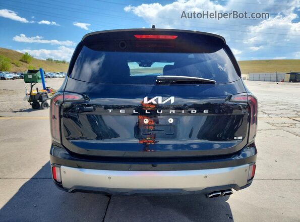 5XYP3DGC6PG348175 2023 KIA TELLURIDE Black Rear view