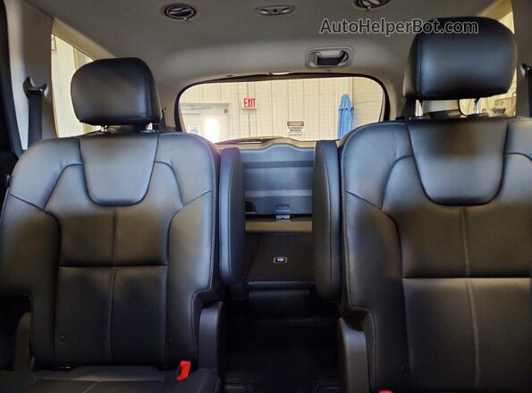 5XYP3DGC6PG389535 2023 KIA TELLURIDE Black უკანა სავარძლების ხედი