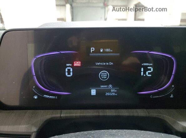 5XYP3DGC8PG388032 2023 KIA TELLURIDE Gray ხელსაწყოთა პანელის ხედი