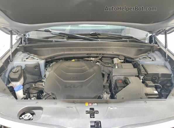 5XYP3DGC8PG388032 2023 KIA TELLURIDE Gray ძრავის განყოფილების ხედი