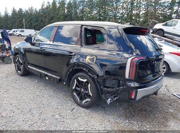 5XYP3DGC8RG485850 2024 KIA TELLURIDE Black Հետևի ձախ