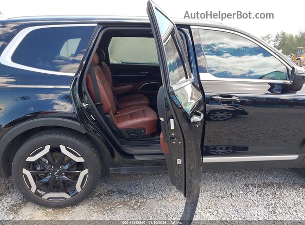 5XYP3DGC8RG485850 2024 KIA TELLURIDE Black VIN կոդի պիտակի տեսք
