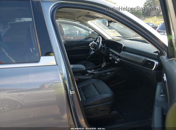 5XYP3DGC9RG555937 2024 KIA TELLURIDE Серый Вид салона спереди