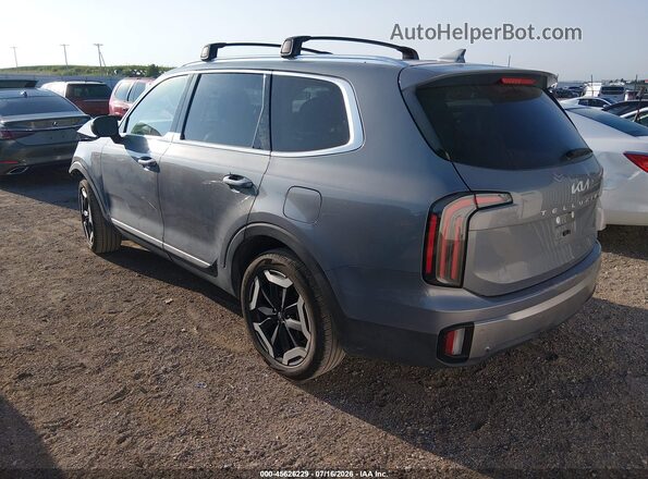 5XYP3DGC9RG555937 2024 KIA TELLURIDE Серый Задняя левая четверть