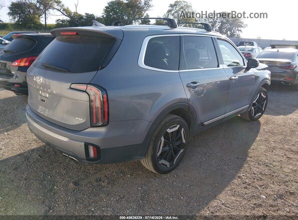 5XYP3DGC9RG555937 2024 KIA TELLURIDE Серый Задняя правая четверть
