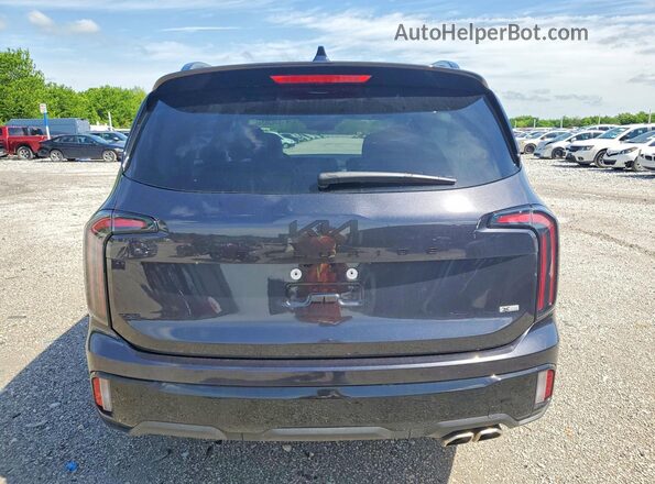 5XYP3DGCXSG725129 2025 KIA TELLURIDE Charcoal Հետևի տեսք