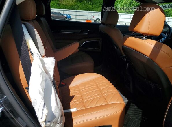 5XYP3DGCXSG725129 2025 KIA TELLURIDE Charcoal Սալոնի հետևի տեսք