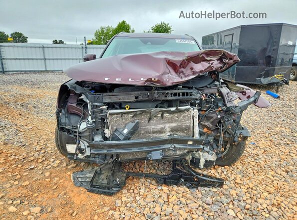 5XYP3DHC0LG024938 2020 KIA TELLURIDE Maroon Вид спереду