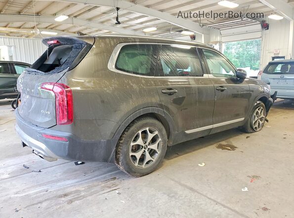 5XYP3DHC0LG027614 2020 KIA TELLURIDE Green Հետևի աջ