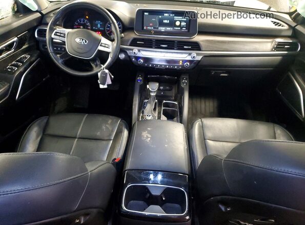 5XYP3DHC0LG027614 2020 KIA TELLURIDE Green Առջևի վահանակի տեսք