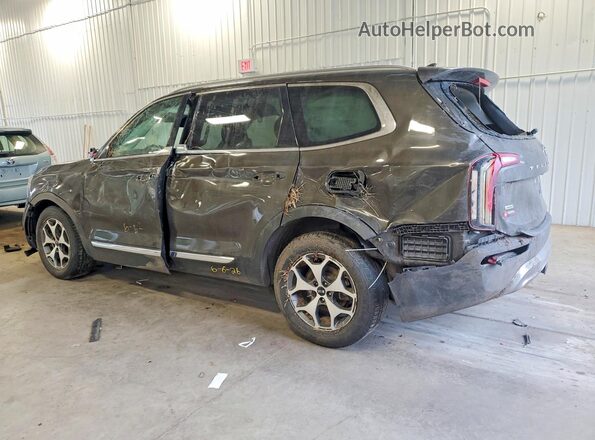 5XYP3DHC0LG027614 2020 KIA TELLURIDE Green Հետևի ձախ