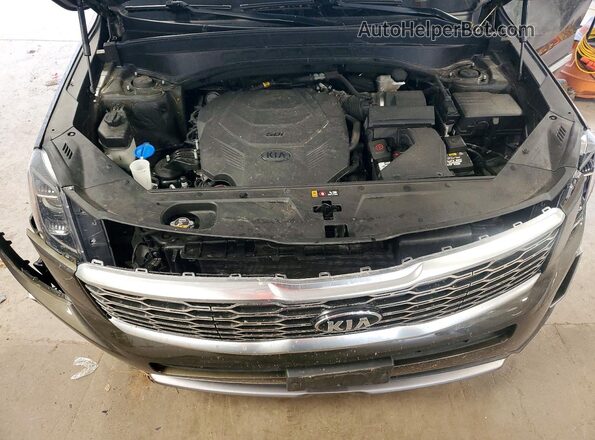 5XYP3DHC0LG027614 2020 KIA TELLURIDE Green Շարժիչի բաժամունքի տեսք