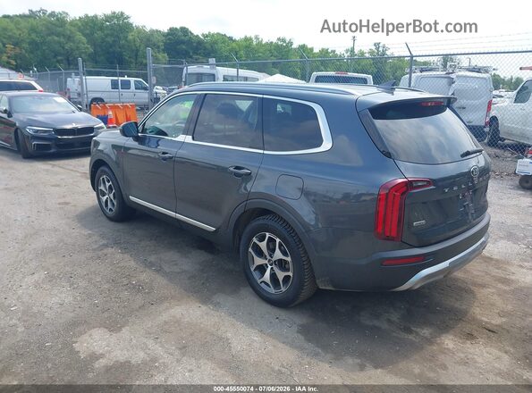 5XYP3DHC0MG159970 2021 KIA TELLURIDE Gray Rear left