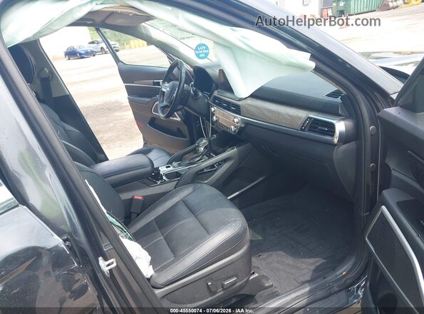 5XYP3DHC0MG159970 2021 KIA TELLURIDE Gray Front interior view
