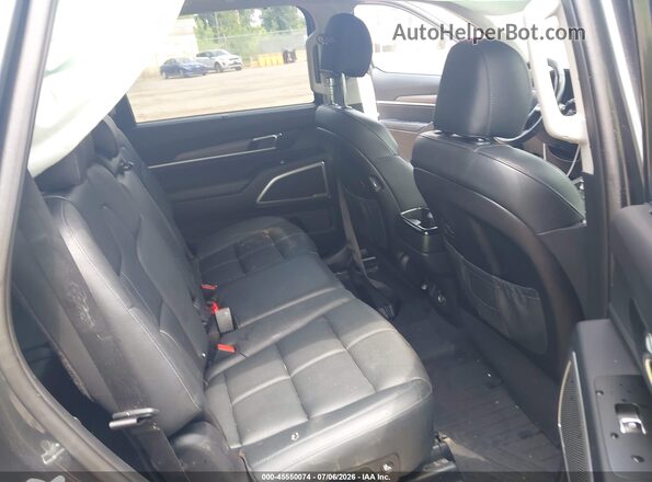 5XYP3DHC0MG159970 2021 KIA TELLURIDE Gray VIN sticker view