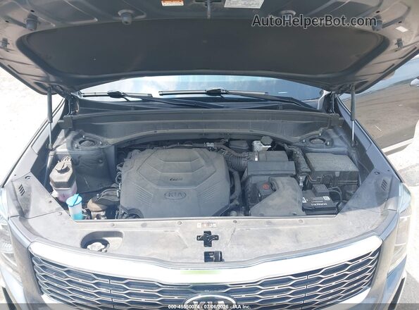 5XYP3DHC0MG159970 2021 KIA TELLURIDE Gray Rear view