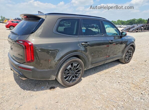 5XYP3DHC0MG191740 2021 KIA TELLURIDE Gray Задня права чверть