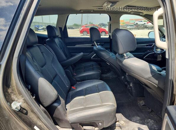 5XYP3DHC0MG191740 2021 KIA TELLURIDE Gray Вид задньої частини салону