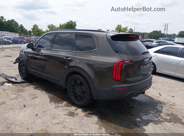 5XYP3DHC0NG280273 2022 KIA TELLURIDE Brown Задня ліва чверть