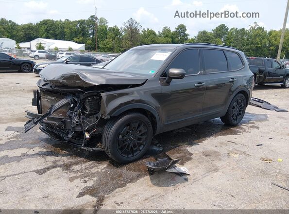 5XYP3DHC0NG280273 2022 KIA TELLURIDE Brown Передня ліва чверть