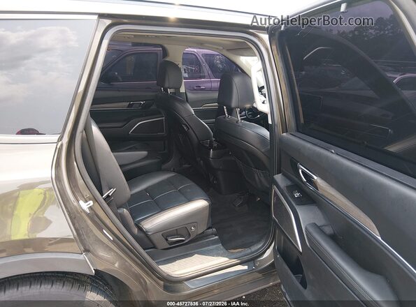 5XYP3DHC0NG280273 2022 KIA TELLURIDE Brown Вид наклейки з VIN-кодом