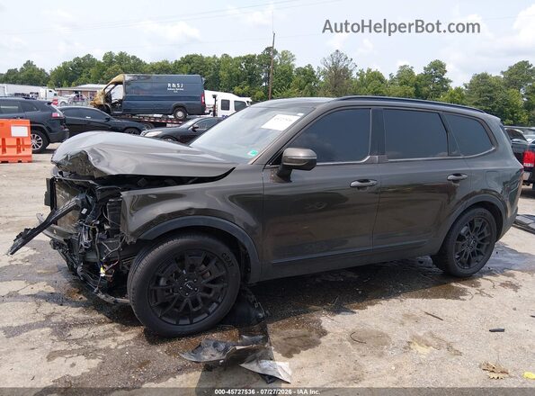 5XYP3DHC0NG280273 2022 KIA TELLURIDE Brown 