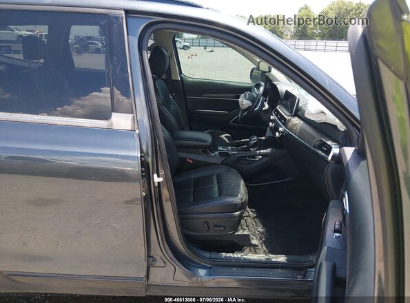5XYP3DHC0NG293153 2022 KIA TELLURIDE Серый Вид салона спереди