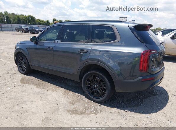 5XYP3DHC0NG293153 2022 KIA TELLURIDE Серый Задняя левая четверть