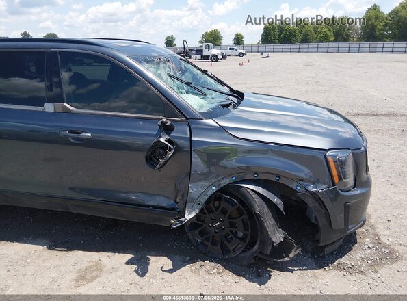 5XYP3DHC0NG293153 2022 KIA TELLURIDE Серый Вид спереди