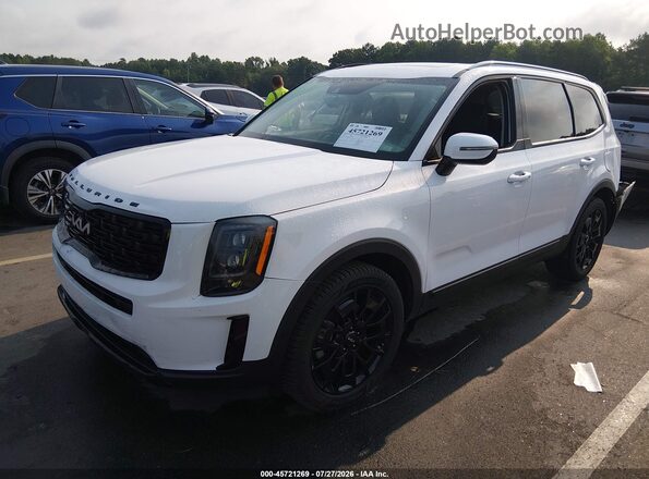 5XYP3DHC0NG322926 2022 KIA TELLURIDE White Передня ліва чверть