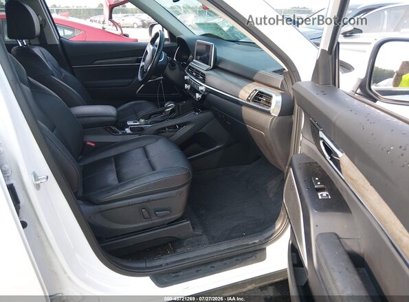 5XYP3DHC0NG322926 2022 KIA TELLURIDE White Вид салону спереду