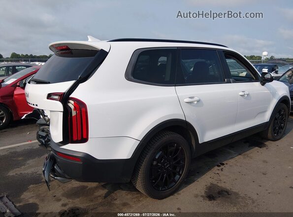 5XYP3DHC0NG322926 2022 KIA TELLURIDE White Задня права чверть