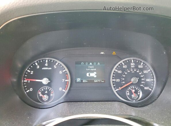 5XYP3DHC0NG325535 2022 KIA TELLURIDE White Instrument cluster view