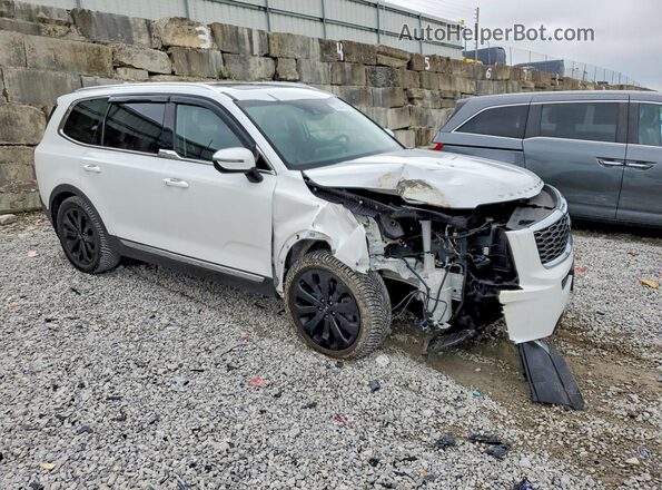 5XYP3DHC1LG056877 2020 KIA TELLURIDE White Передня права чверть