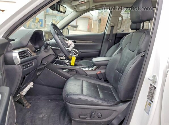 5XYP3DHC1LG056877 2020 KIA TELLURIDE White Вид салону спереду