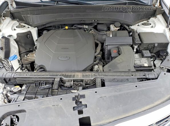 5XYP3DHC1LG056877 2020 KIA TELLURIDE White Вид підкапотного простору